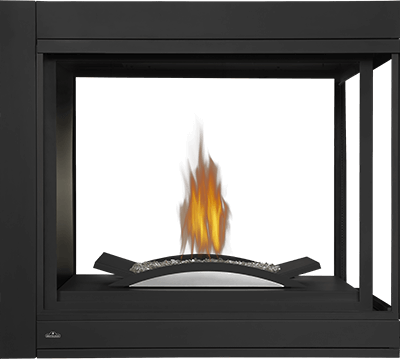 Ascent Multi View Series Napoleon, 3 Sided Wood Burning Fireplace Canada