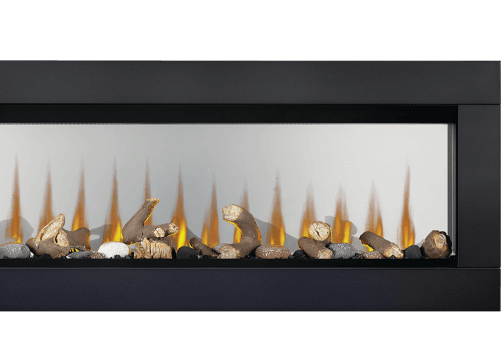 Clearion Elite 50 Napoleon, Napoleon Clearion See Thru Electric Fireplace
