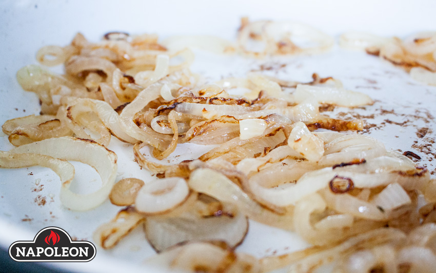 Caramelize the onions