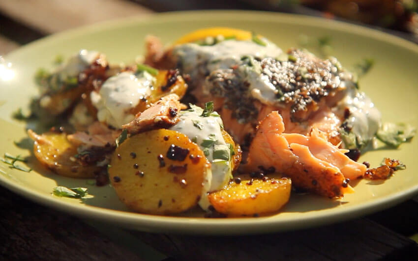 Eat with those delicious fried potatoes - Gen Taylor Video Recipe