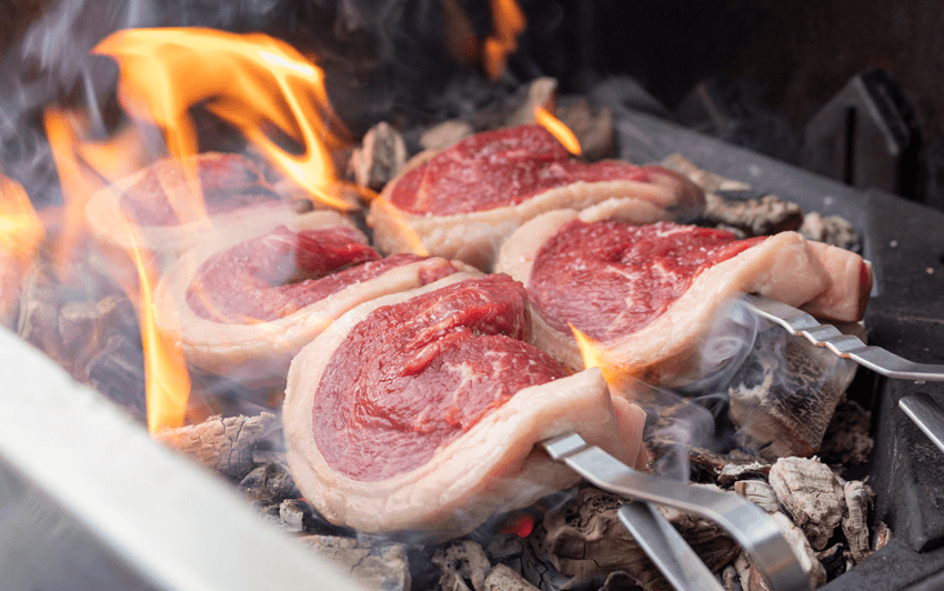 Picanha, Brazilian Style Steak - Grill directly on the coals