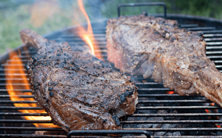 RecipeBlog - Smoked Tomahawk Steak - Sear 2