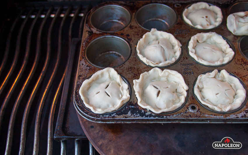 Step - Bake Beef and Stout Pies - Beef & Stout Pies With Caramelized Onions and Mushrooms