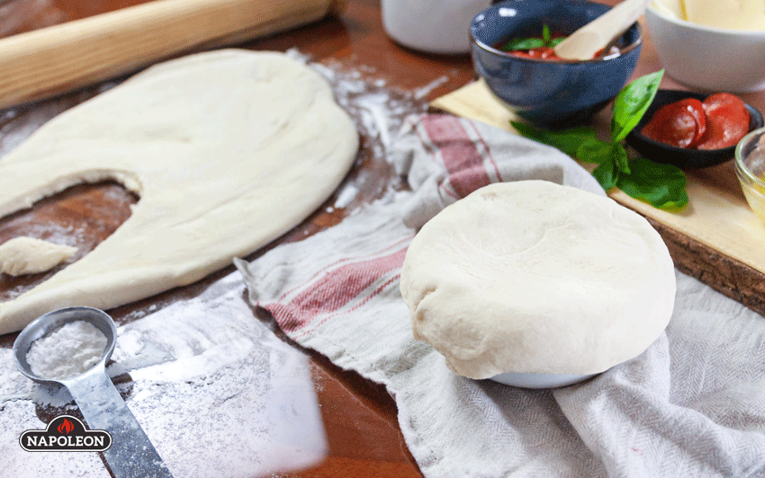 Step - Roll Out Pizza Dough - Sausage & Pepperoni Pizza Pot Pies