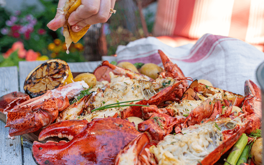 RecipeBlog - Charcoal Grilled Lobster - Serve4