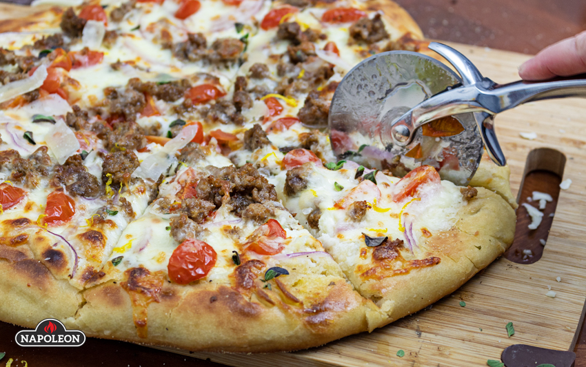 Serve 2 - BBQ Lamb Pizza With Homemade Donair Sauce