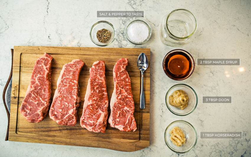 recipeBlog - NewYear Strip Steaks - ingredients
