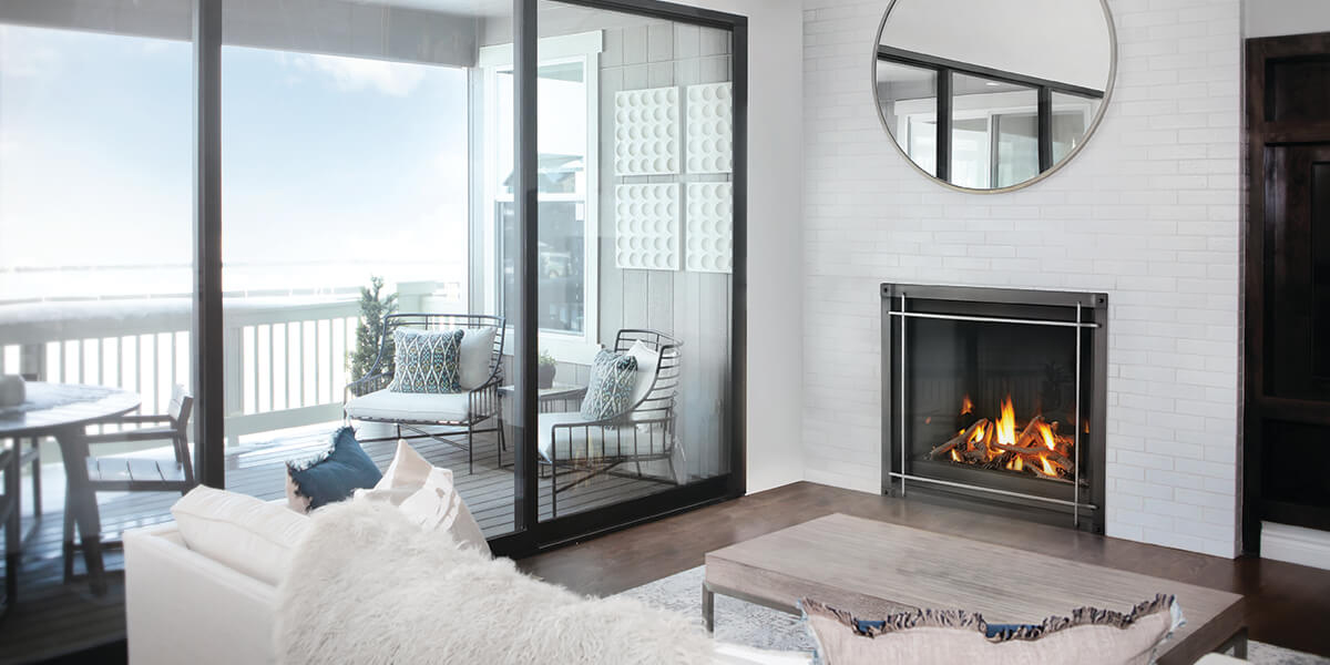 Clean The Glass On Your Gas Fireplace, How To Clean Gas Fireplace Glass Foggy