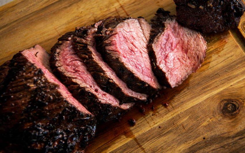 Recipe Blog - HD Recipes - Slice Charcoal Smoked Red Wine Tri Tip