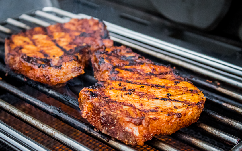 Recipe Blog - Brined Pork Chops - grill2