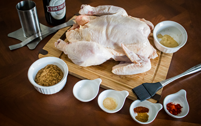 Recipe Blog - Memphis Style Beer Can Chicken - Ingredients