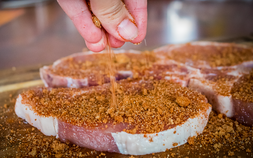 Recipe Blog - Brined Pork Chops - seasoning2