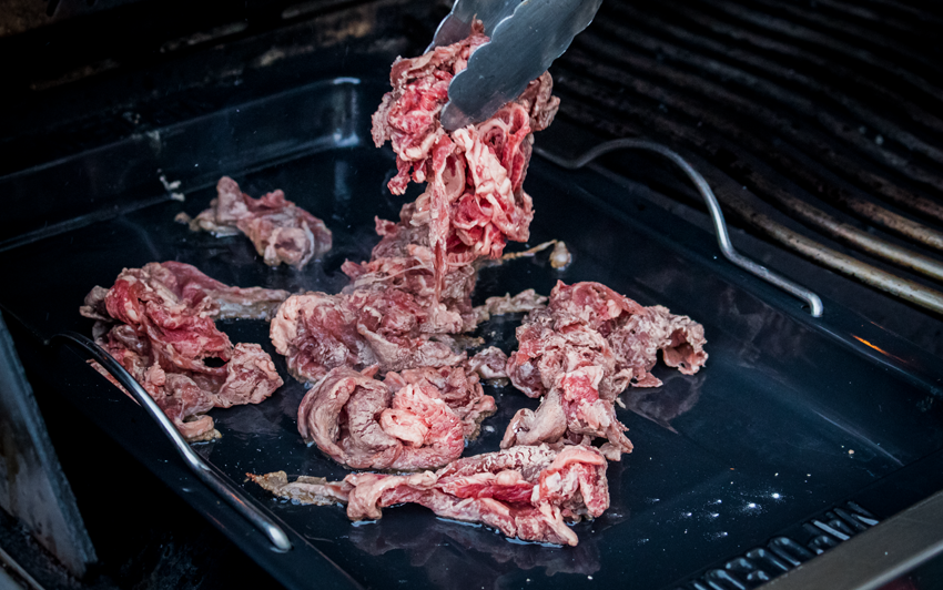 Recipe Blog - Easy Mongolian Beef - sear