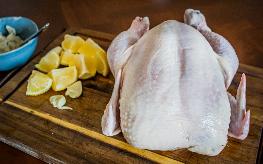 Recipe Blog - Lemon Thyme Chicken - prep
