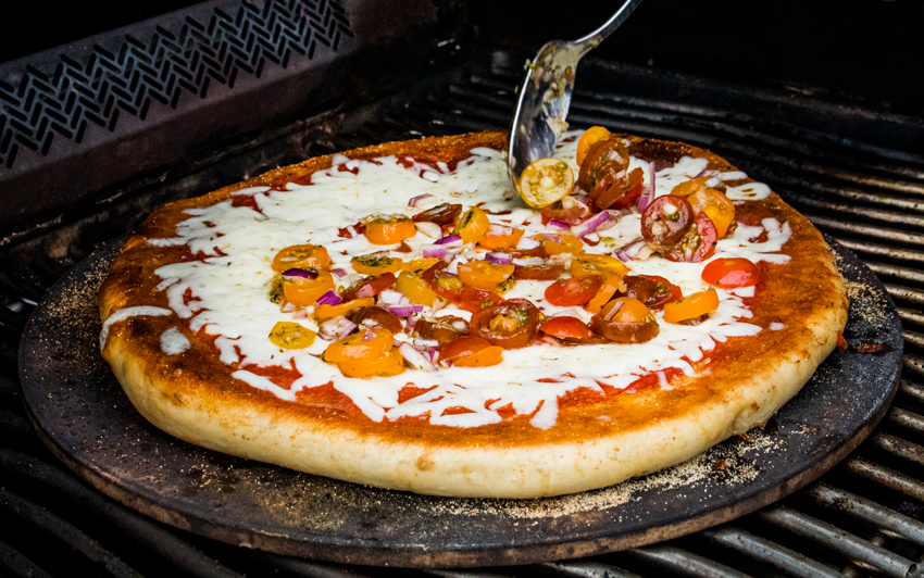 Recipe Blog - Bruschetta Pizza - bruschetta pizza