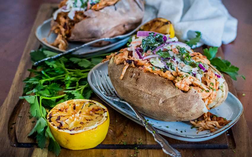 Recipe Blog - BBQ Chicken Baked Potato - serve2