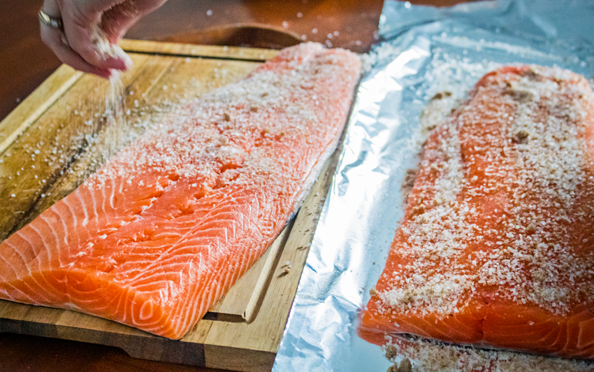 Recipe Blog - Chardonnay Smoked Salmon - Cure