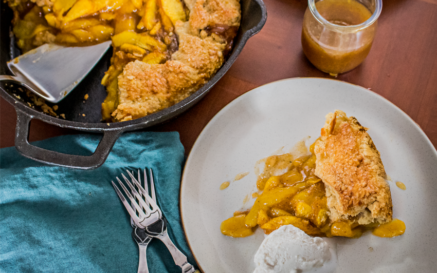 Recipe Blog - Rustic Peach Pie - Serve2