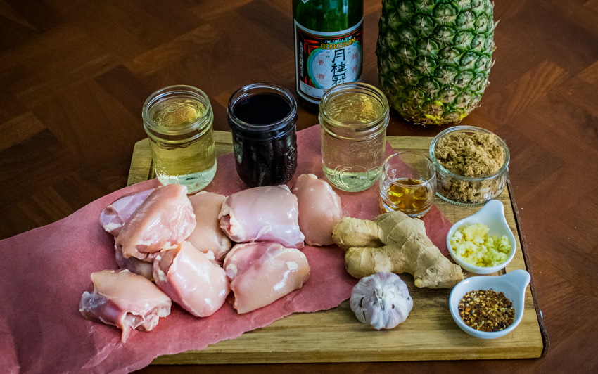 Recipe Blog - Chicken Teriyaki - Ingredients