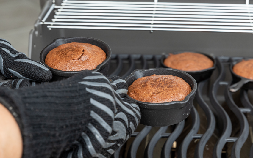 Recipe Blog - Cast Iron Brownies - grill3