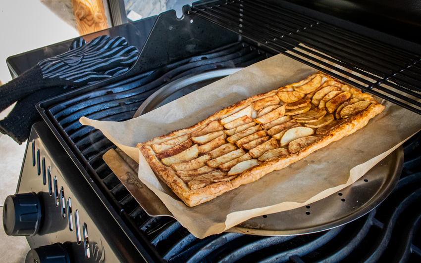 Recipe Blog - Apple Tart - grill