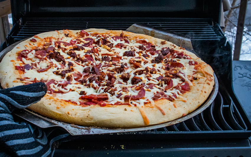 Recipe Blog - Piggy Pizza - grill2