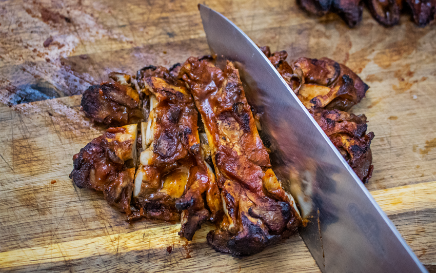 Recipe Blog - Mushroom Steak - slice