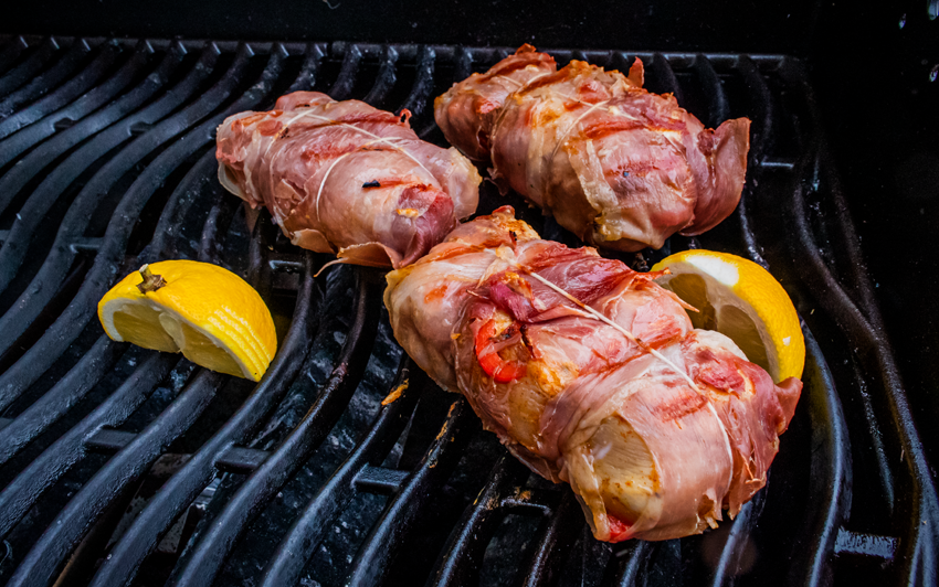 Recipe Blog - Prosciutto Chicken - grill2