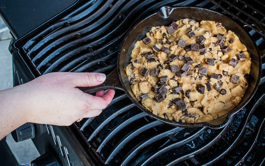 Recipe Blog - Skillet Cookie - grill1