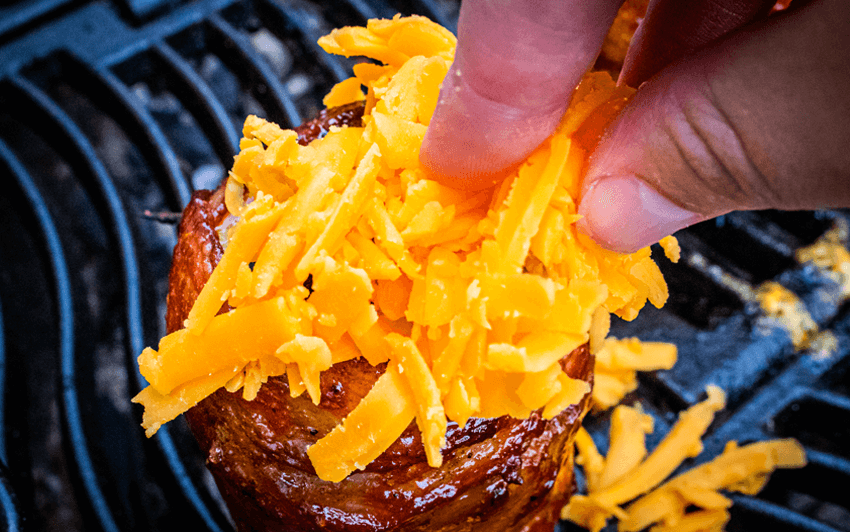 Recipe Blog - Potato Volcano - cheese