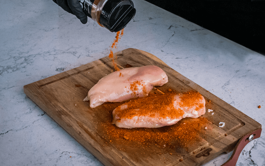Recipe Blog - Alabama BBQ Chicken Grilled Cheese - season