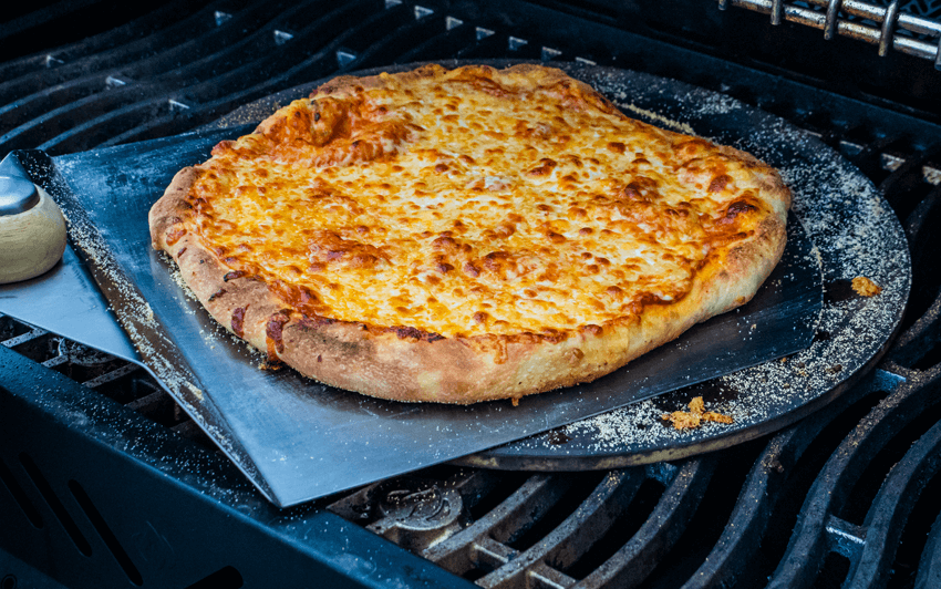 Recipe Blog - Cheese Pizza - grill3