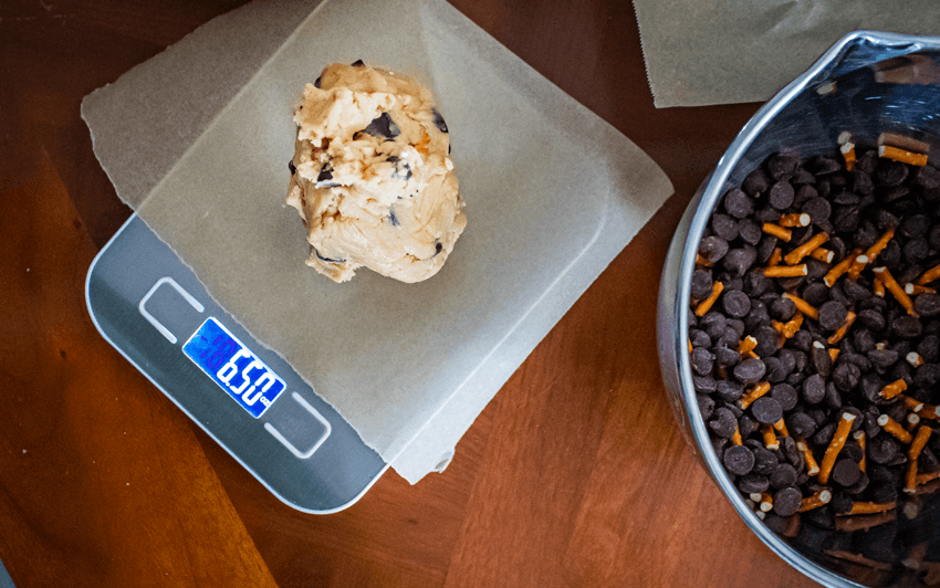 Recipe Blog - Copycat Gideons Cookies - weigh