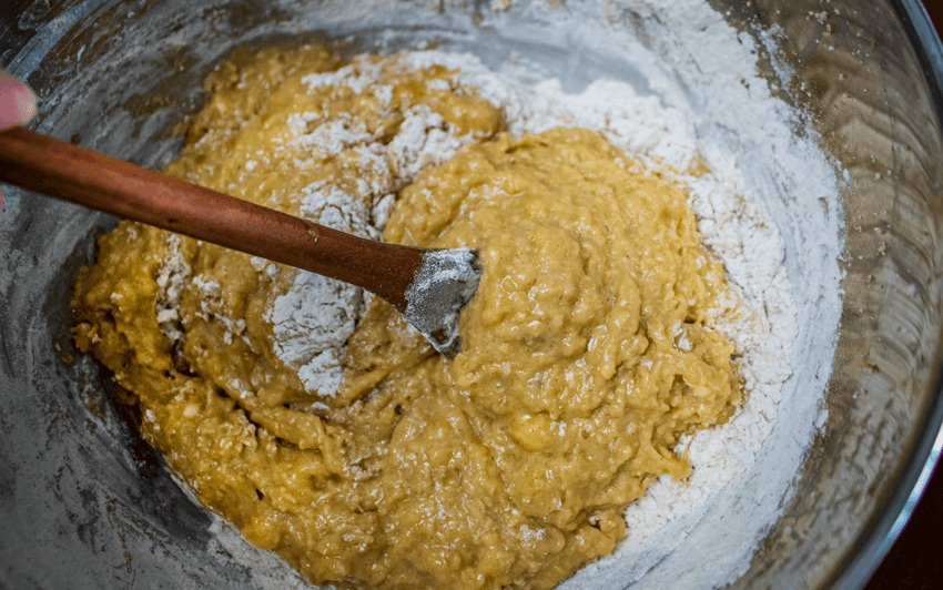 Recipe Blog - Banana Bread - Mix
