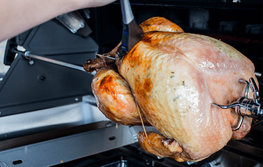 Recipe Blog - Bourbon Maple Turkey - Grill2