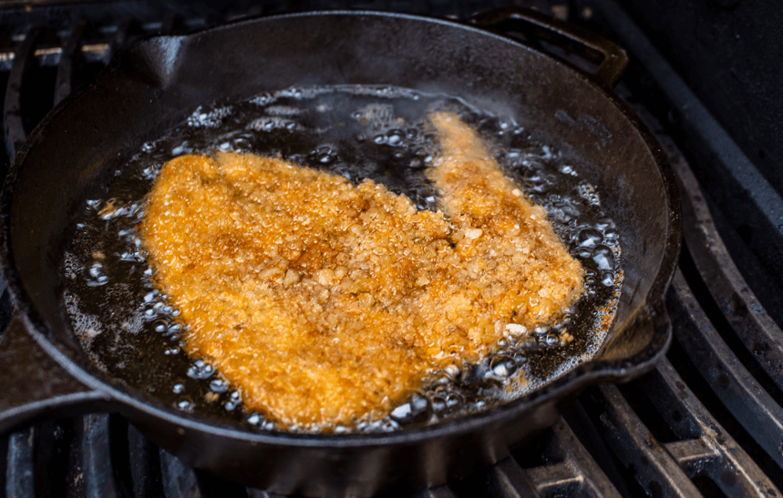 Recipe Blog - Butter Chicken Parmesan - fry