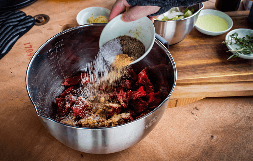 Recipe Blog - Irish Beef Stew - season