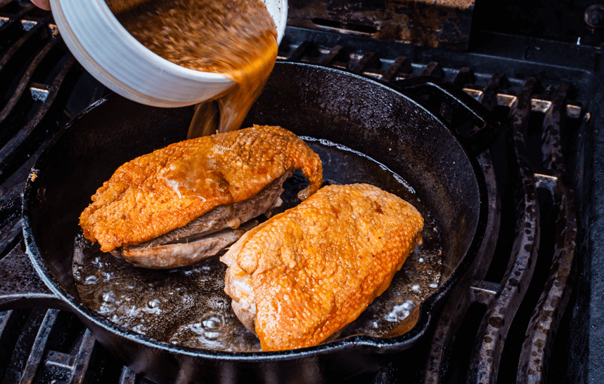 Recipe Blog - maple duck - grill3