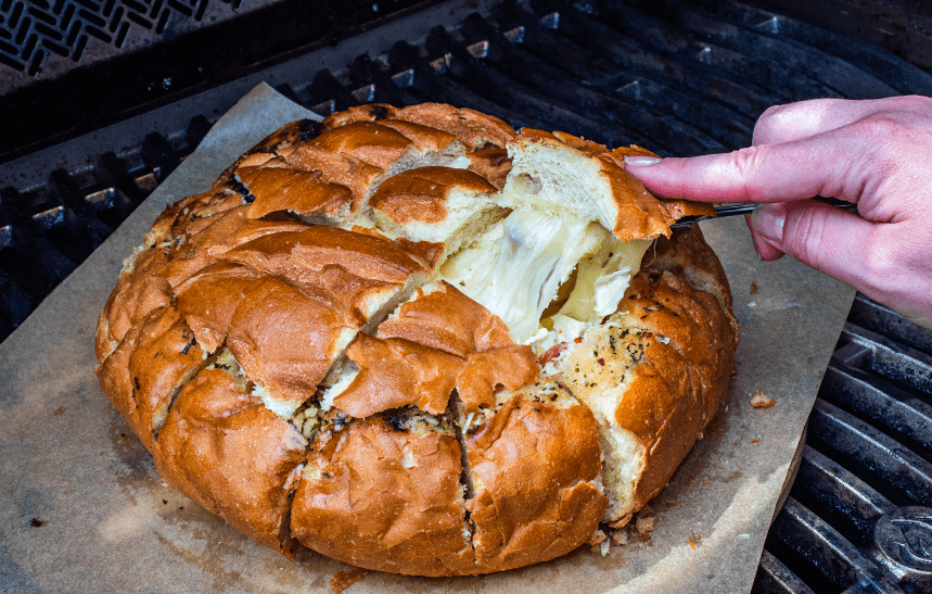 Recipe Blog - Brie Bread Bowl - Grill2