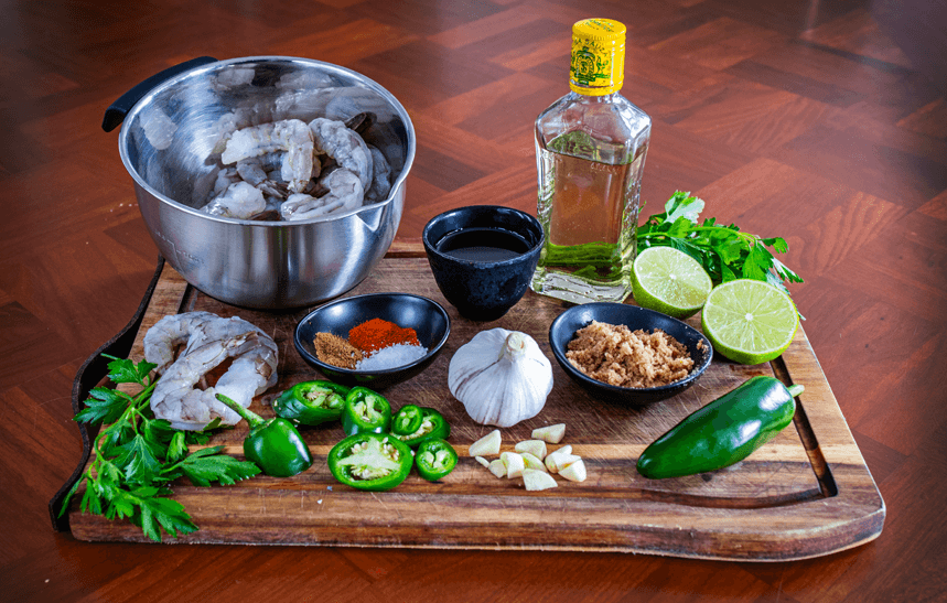 Recipe Blog - Margarita Shrimp - Ingredients