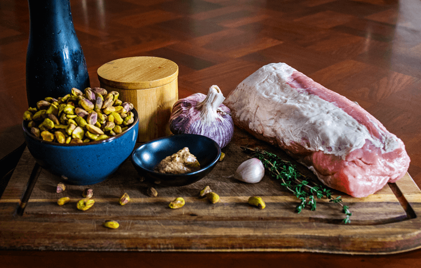 Recipe Blog - Pistachio Crusted Pork - Ingredients