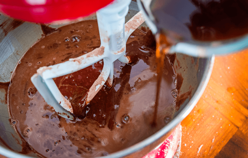 Recipe Blog - Dark Chocolate Cake - batter1