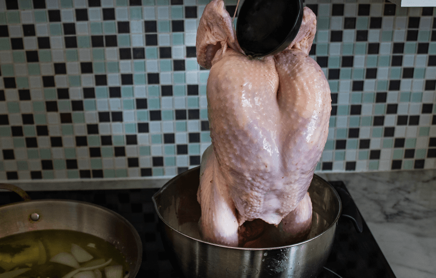 Recipe Blog - Peking Turkey - Poach