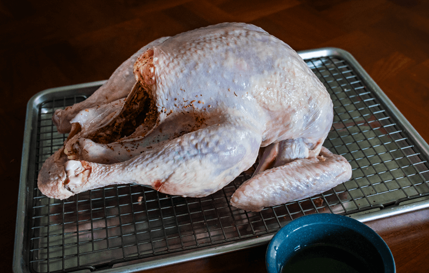 Recipe Blog - Peking Turkey - Separate Skin