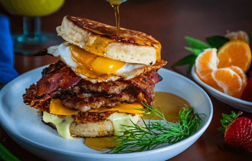 Recipe Blog - Breakfast Smash Burger - Serve2