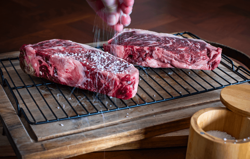 Recipe Blog - Direct Steak Charcoal - Season