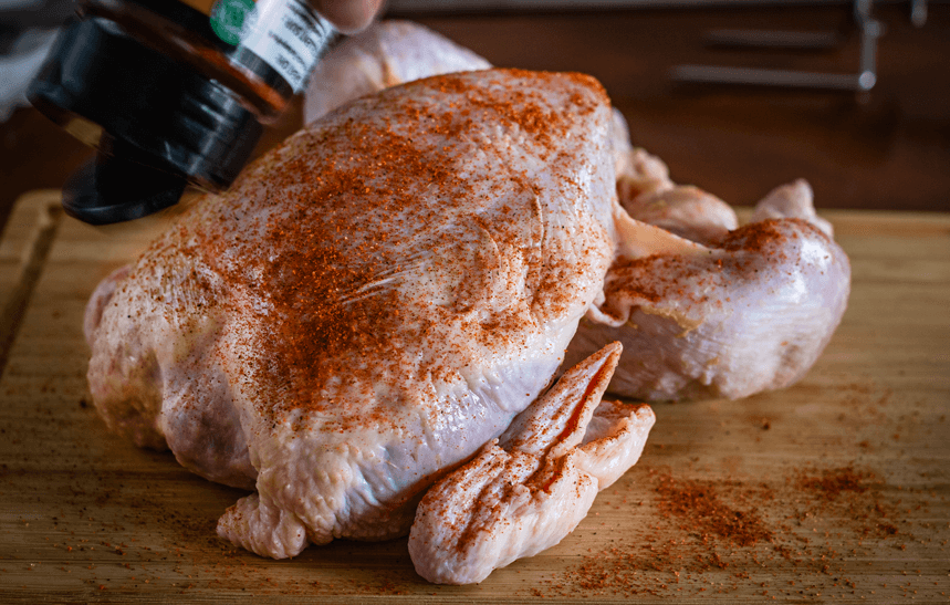 Recipe Blog - Charcoal Chicken- Season
