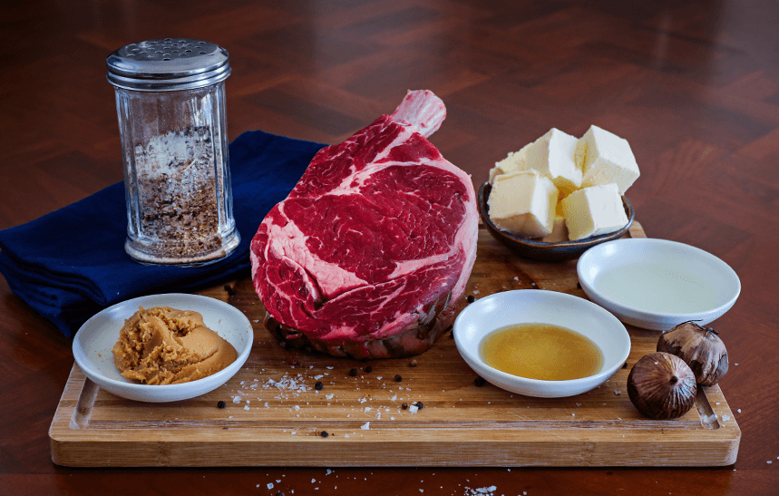 Recipe Blog - Black Garlic Miso Steak - Ingredients