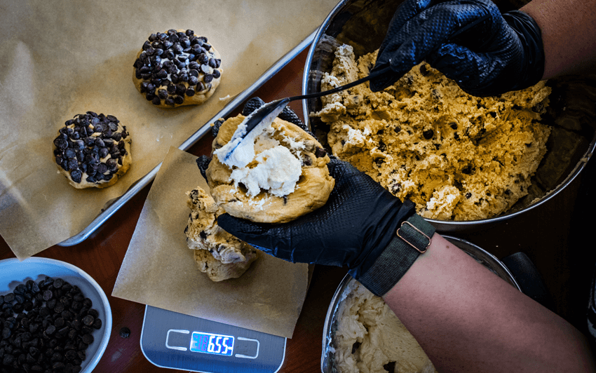 Recipe Blog - Cheesecake Cookie - dough