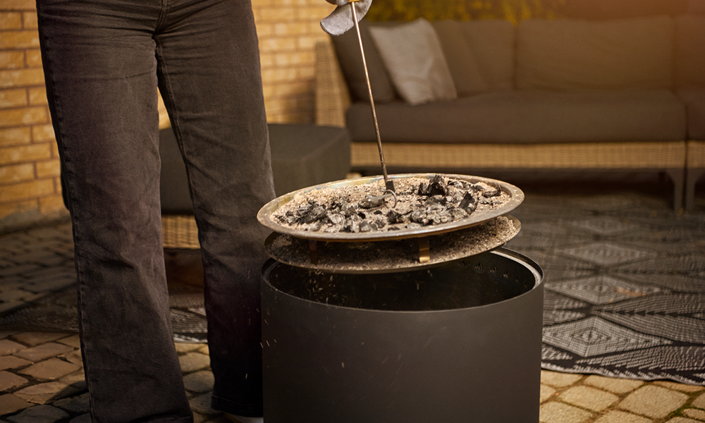Timberwolf firepit